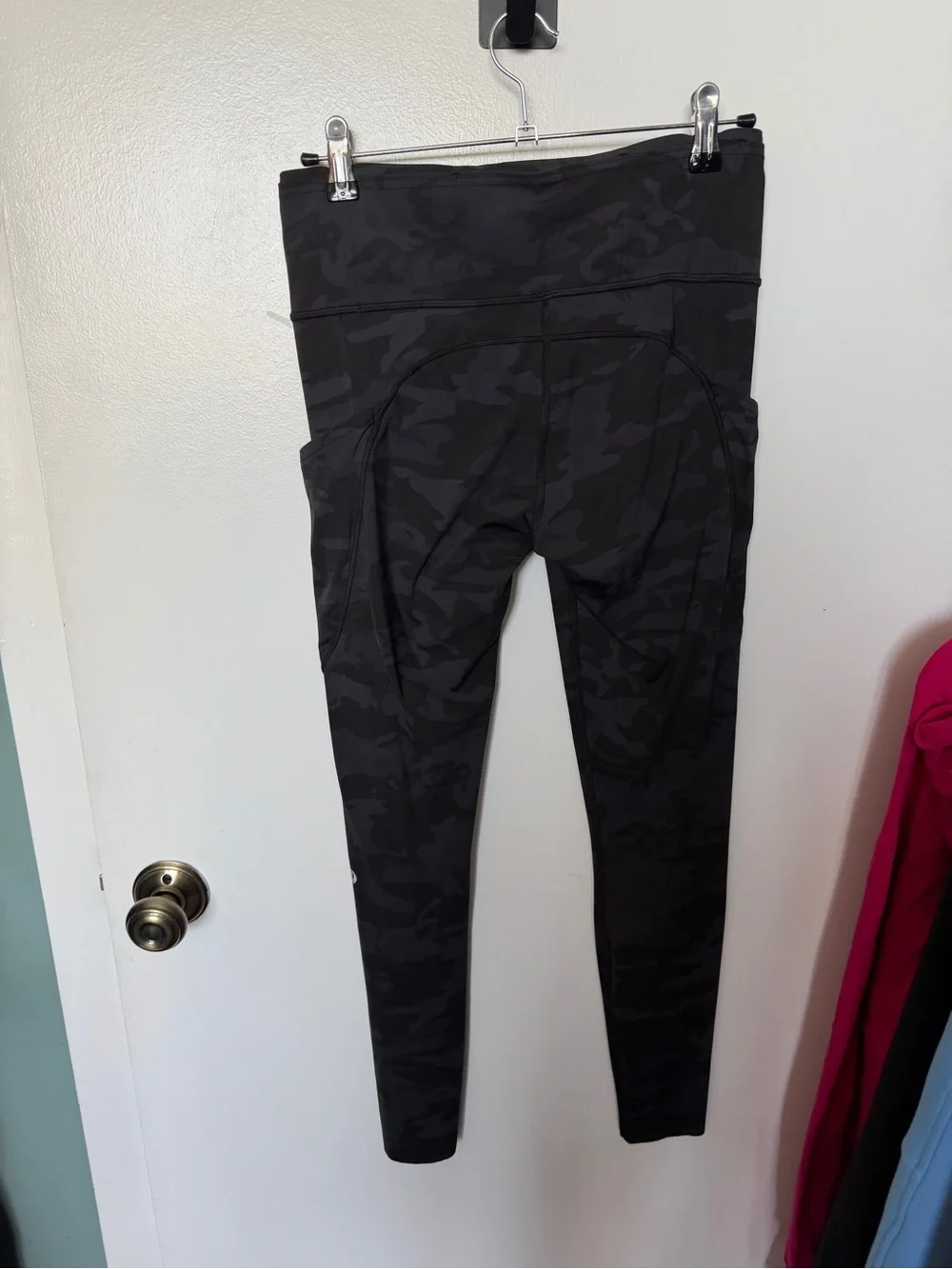 Lululemon Fast and Free Tight Incognito Camo Multi Grey